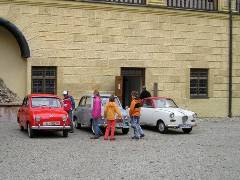 Im Innenhof der Burg Trausnitz