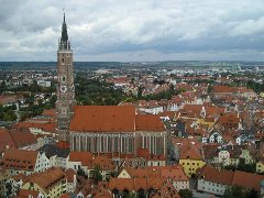 Blick auf die Martinskirche (LA)